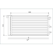 Valeo | Kondensator, Klimaanlage | 818005