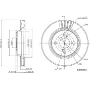 Metzger | Bremsscheibe | 6110167