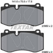 Textar | Bremsbelagsatz, Scheibenbremse | 2396001