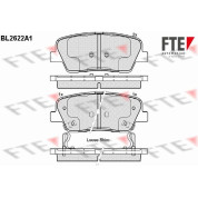 FTE | Bremsbelagsatz, Scheibenbremse | 9010870