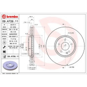 Brembo | Bremsscheibe | 09.A726.11