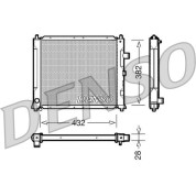 Denso | Kühler, Motorkühlung | DRM24013