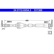 ATE | Bremsschlauch | 24.5112-0454.3