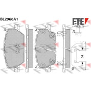 FTE | Bremsbelagsatz, Scheibenbremse | 9011210