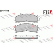 FTE | Bremsbelagsatz, Scheibenbremse | 9010229