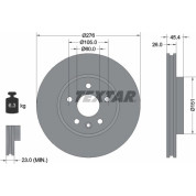 Textar | Bremsscheibe | 92277103