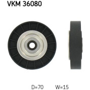 SKF | Umlenk-/Führungsrolle, Keilrippenriemen | VKM 36080