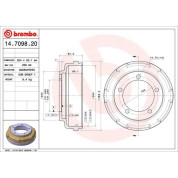 Brembo | Bremstrommel | 14.7098.20