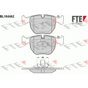 FTE | Bremsbelagsatz, Scheibenbremse | 9010265