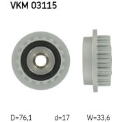 SKF | Generatorfreilauf | VKM 03115