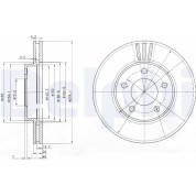 Delphi | Bremsscheibe | BG3792