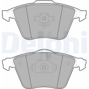 Delphi | Bremsbelagsatz, Scheibenbremse | LP1943