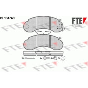 FTE | Bremsbelagsatz, Scheibenbremse | 9010134