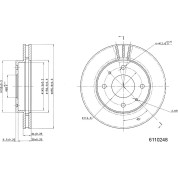 Metzger | Bremsscheibe | 6110248