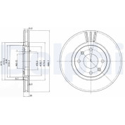 Delphi | Bremsscheibe | BG2872