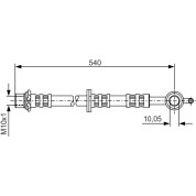 BOSCH | Bremsschlauch | 1 987 476 833