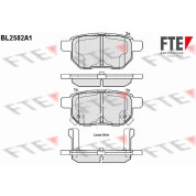 FTE | Bremsbelagsatz, Scheibenbremse | 9010832