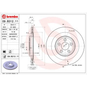 Brembo | Bremsscheibe | 09.B312.11