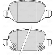 Valeo | Bremsbelagsatz, Scheibenbremse | 302338