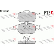 FTE | Bremsbelagsatz, Scheibenbremse | 9010395