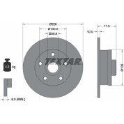 Textar | Bremsscheibe | 92057200