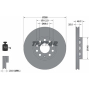 Textar | Bremsscheibe | 92057605