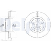 Delphi | Bremsscheibe | BG2827C