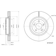 Metzger | Bremsscheibe | 6110127