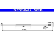 ATE | Seilzug, Feststellbremse | 24.3727-0749.2