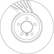 TRW | Bremsscheibe | DF6614S