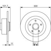 BOSCH | Bremsscheibe | 0 986 479 573