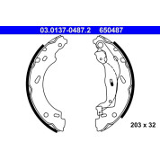 ATE | Bremsbackensatz | 03.0137-0487.2