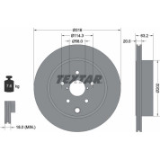 Textar | Bremsscheibe | 92243703