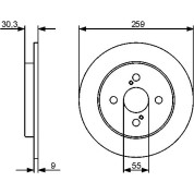 BOSCH | Bremsscheibe | 0 986 479 420