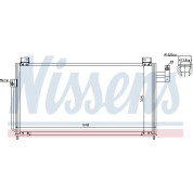 Nissens | Kondensator, Klimaanlage | 94705