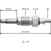 Valeo | Glühkerze | 345108