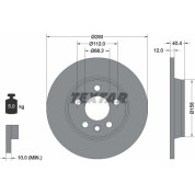 Textar | Bremsscheibe | 92083903