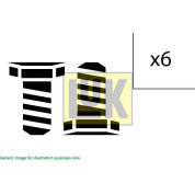 LuK | Schraubensatz, Schwungrad | 411 0133 10