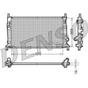 Denso | Kühler, Motorkühlung | DRM10075