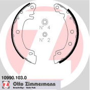 Zimmermann | Bremsbackensatz | 10990.103.0