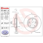 Brembo | Bremsscheibe | 09.A807.11