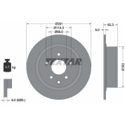 Textar | Bremsscheibe | 92237103