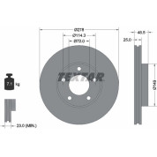 Textar | Bremsscheibe | 92130303