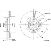 Metzger | Bremsscheibe | 6110295