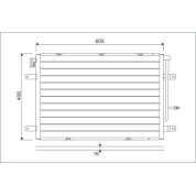 Valeo | Kondensator, Klimaanlage | 818190