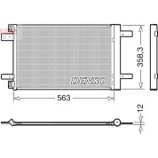 Denso | Kondensator, Klimaanlage | DCN21032