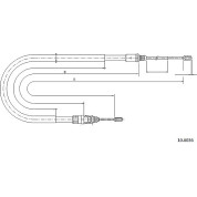 Metzger | Seilzug, Feststellbremse | 10.6036