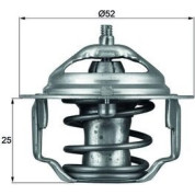 Mahle | Thermostat, Kühlmittel | TX 64 82