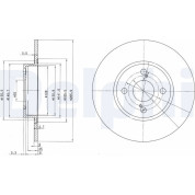 Delphi | Bremsscheibe | BG3186