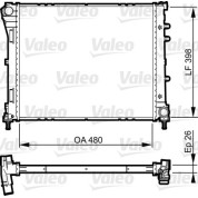 Valeo | Kühler, Motorkühlung | 735273